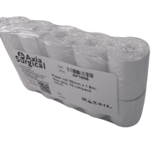Paper roll 38mm x 1.5m, Non grid, 10 roll/pack