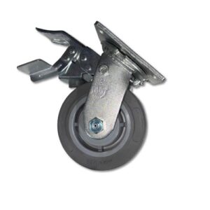 Rubber Caster with Brake for Axia Imaging Table (#AW5008M)