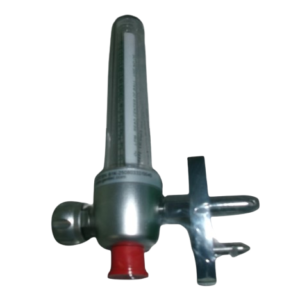 Oxygen flowmeter,0-15ml with Barb Connector, Chemtron
