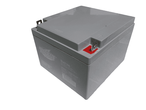 SLA Battery 12V, 26AH, (6.50x6.89x4.88 inch), NUT/BOLT - Image 1