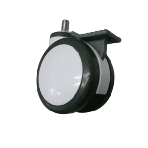 Caster 4 inch with Swivel & Brake, M12 Threaded Stem