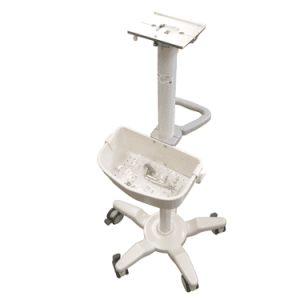 Axia Rolling stand for Monitor with Basket