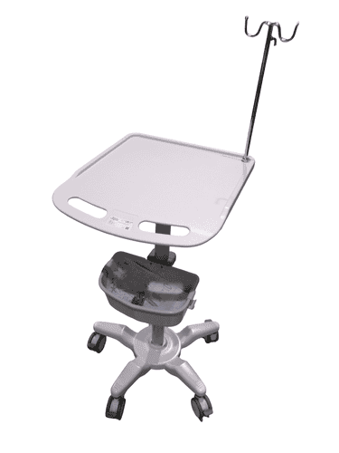 Axia EKG cart with basket - Image 1