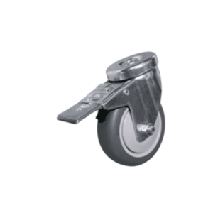 Caster 4 inch with bolt hole and Brake