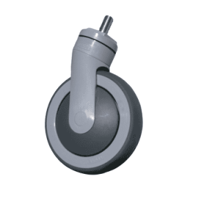 Caster 5 inch, Swivel, Threaded Steam 1/2-13